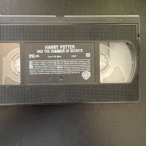 Original Harry Potter and the Chamber of Secrets. VHS. 2002. Collectible. - Picture 6 of 7